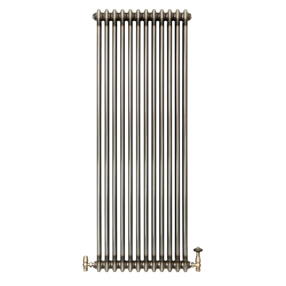 Radiador Tradicional de 2 Colunas com Válvulas - 1500 x 560mm - Metal Cru