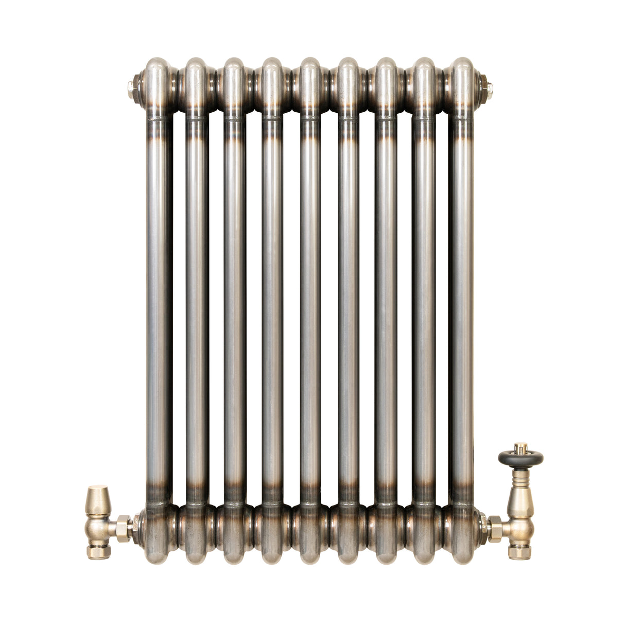 Radiador Tradicional de 3 Colunas com Válvulas - 600 x 425mm - Metal Cru