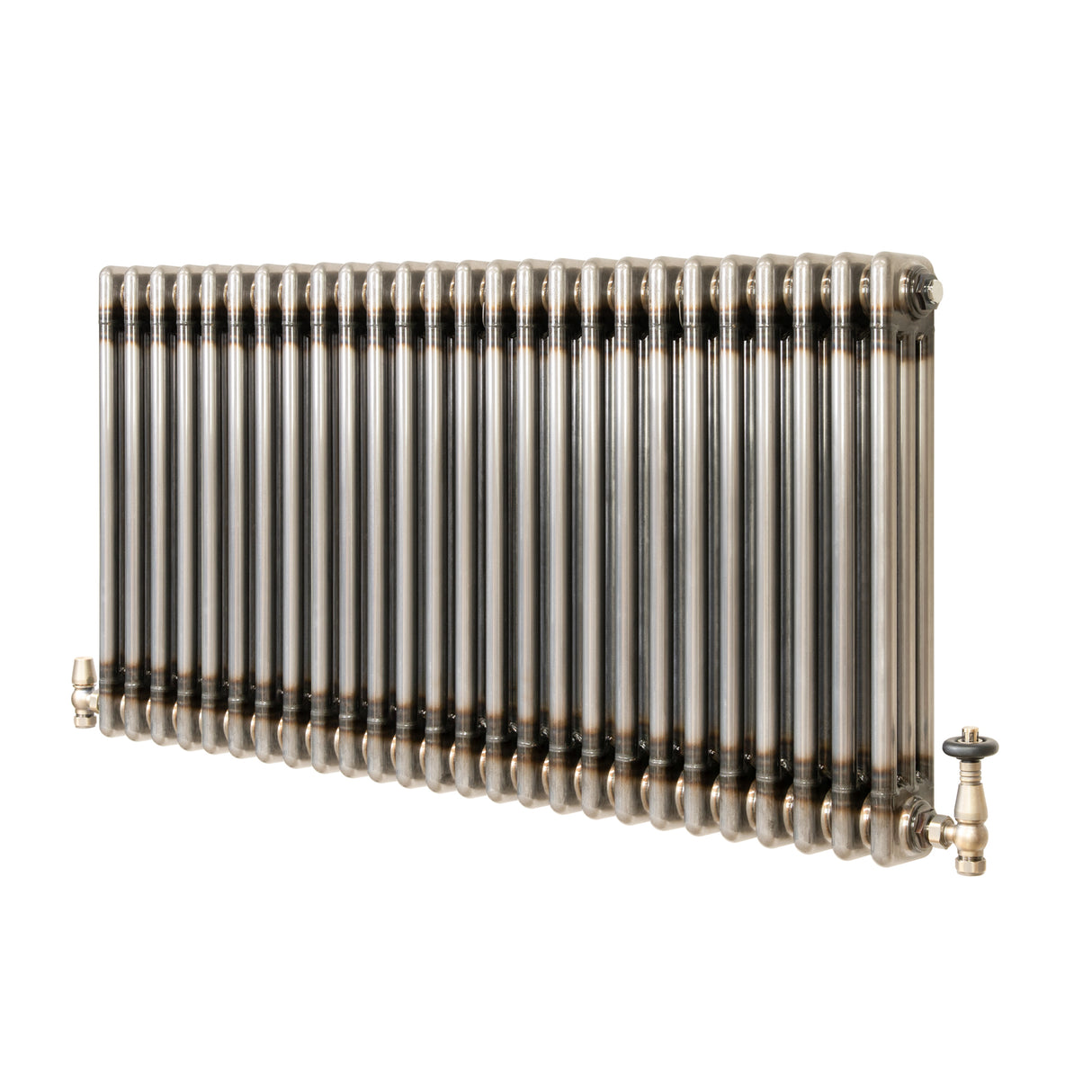 Radiador Tradicional de 3 Colunas com Válvulas - 600 x 1190mm - Metal Cru