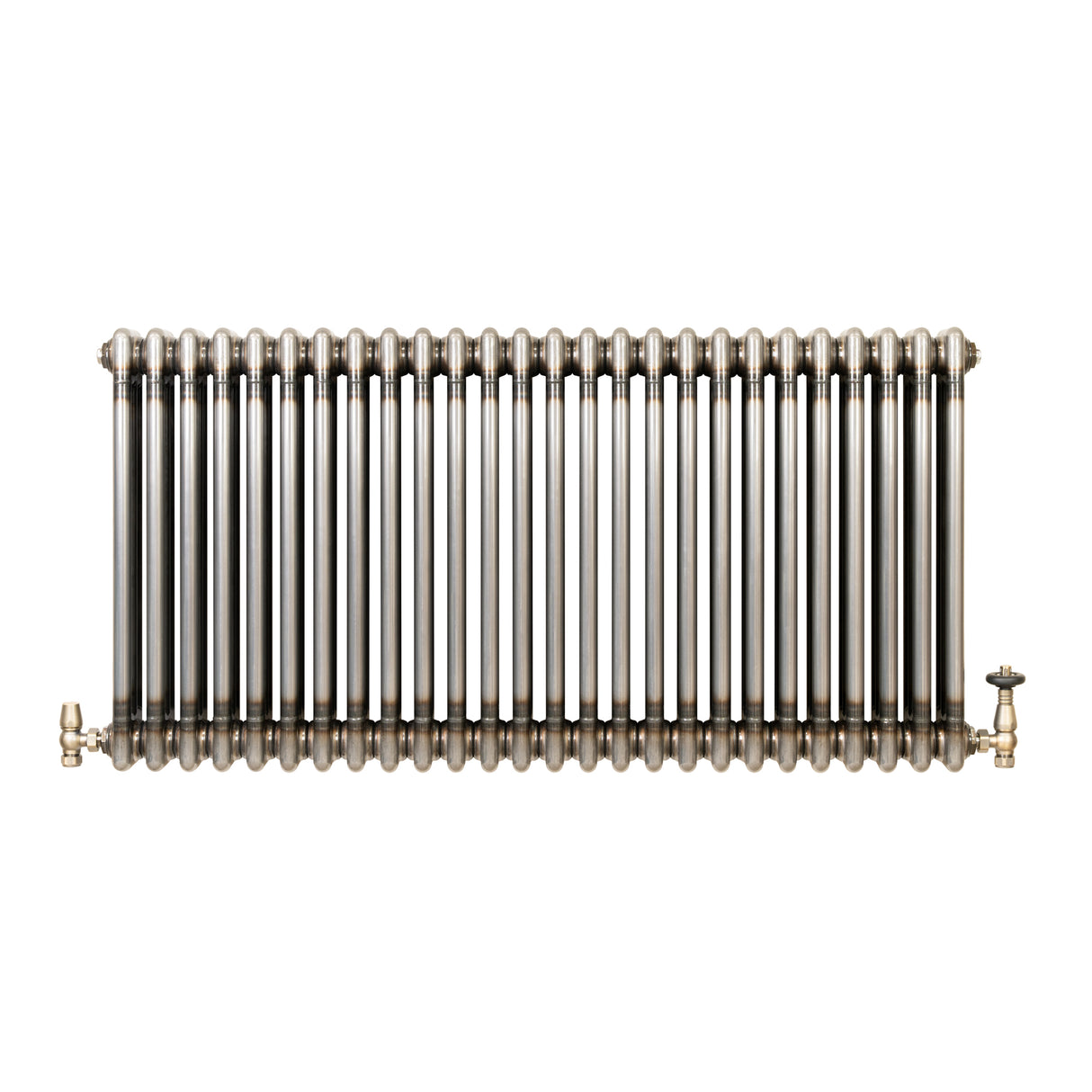 Radiador Tradicional de 3 Colunas com Válvulas - 600 x 1190mm - Metal Cru