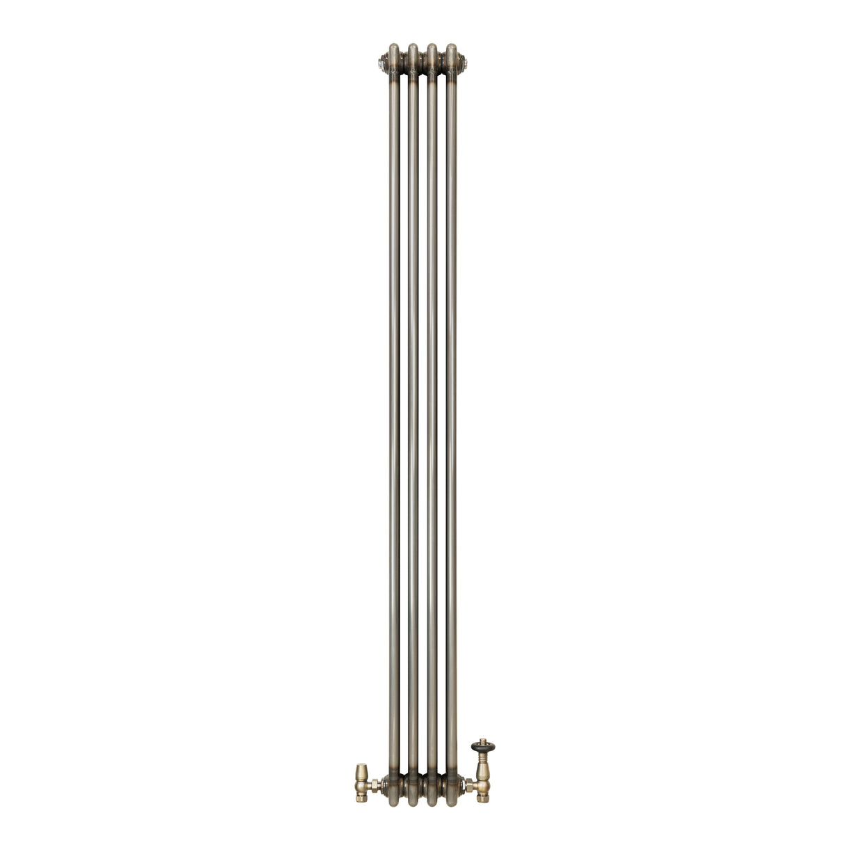 Radiador Tradicional de 3 Colunas com Válvulas - 1800 x 200mm - Metal Cru