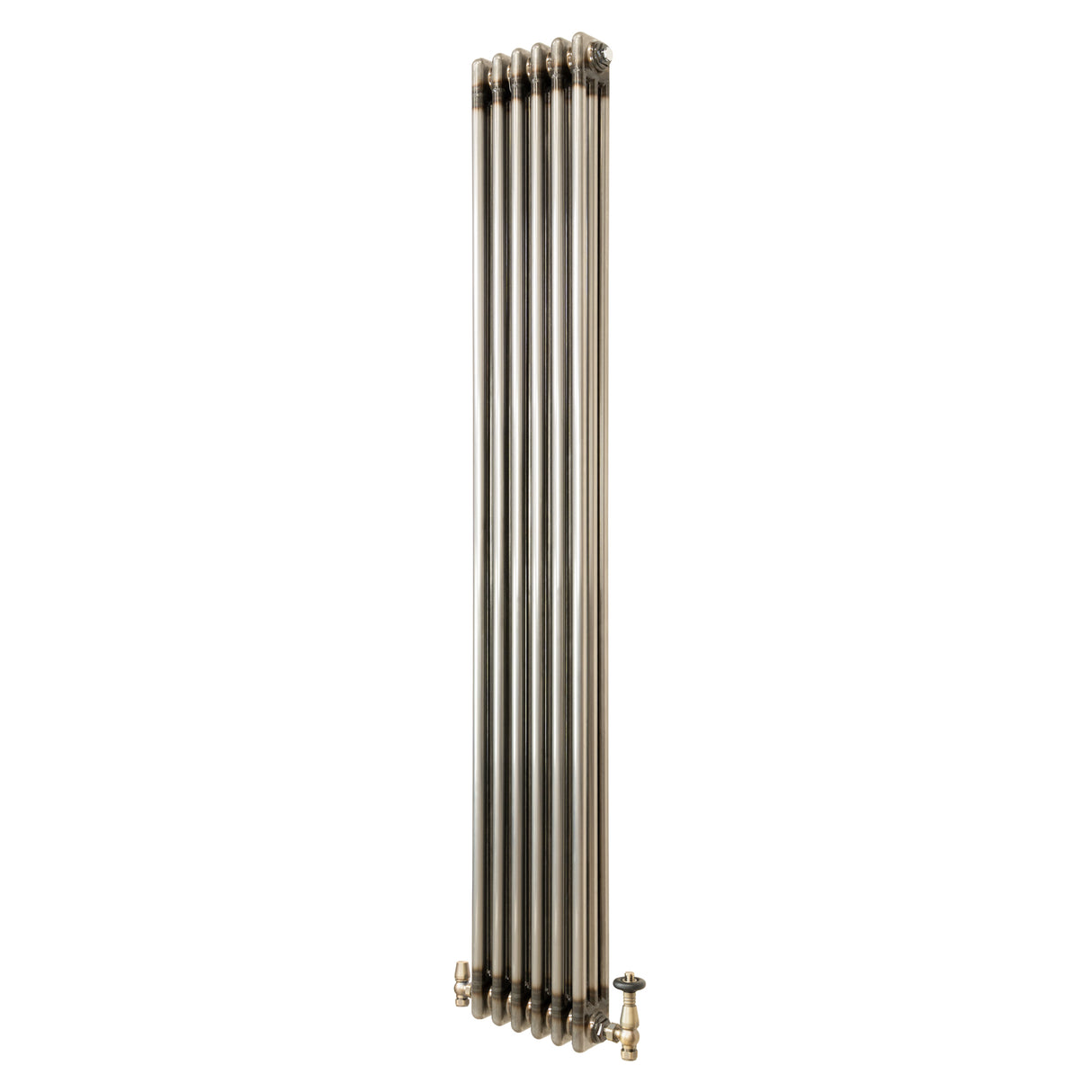 Radiador Tradicional de 3 Colunas com Válvulas - 1800 x 290mm - Metal Cru