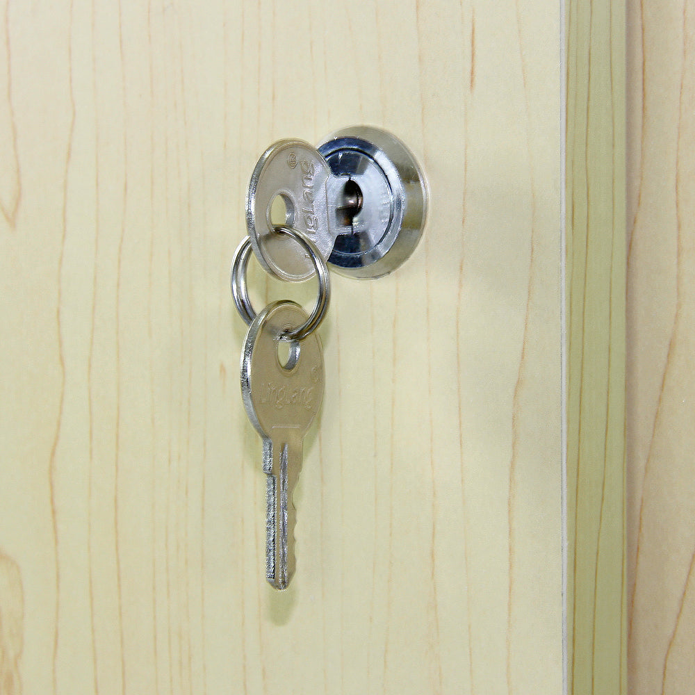 Expositor comercial K1200 em madeira de cor bordo