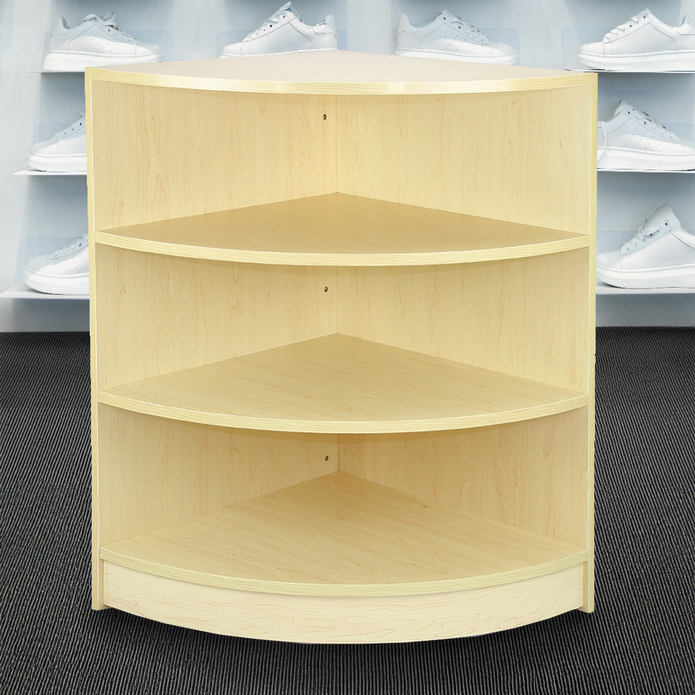 Conjunto de balcão de loja e exposição de varejo Zenith Maple