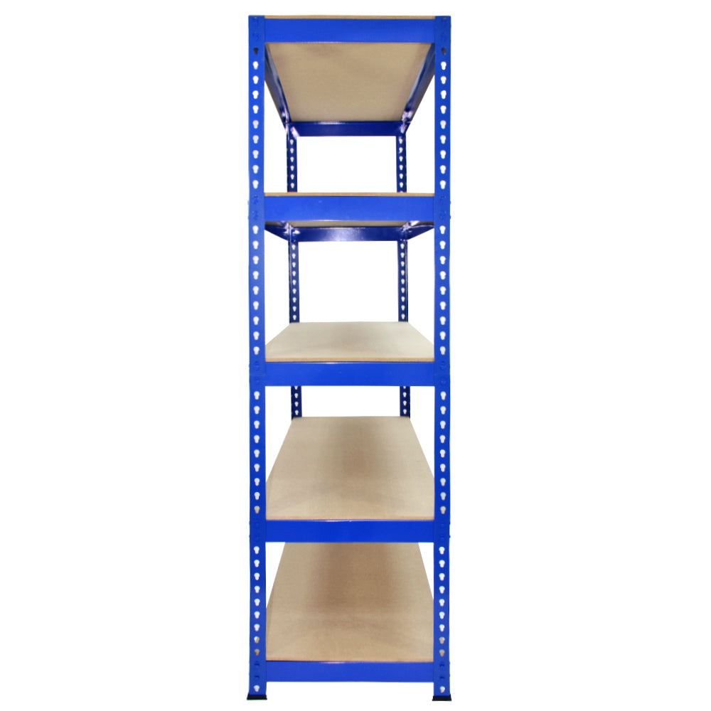 3 x Q-Rax Racking Azul 90 x 50 x 180 cm + 2 x Racking Azul 120 x 50 x 180 cm