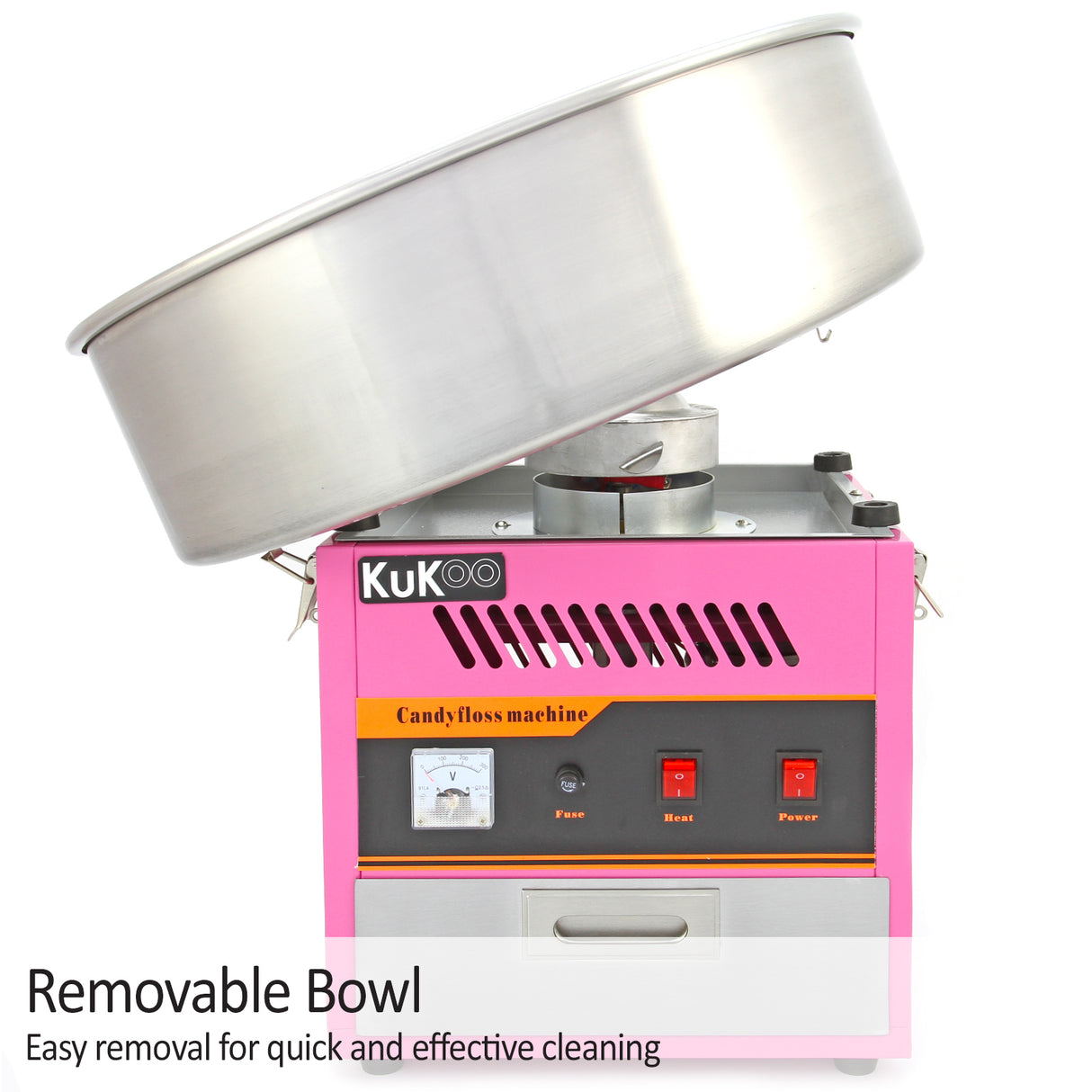 Máquina de fazer algodão doce KuKoo