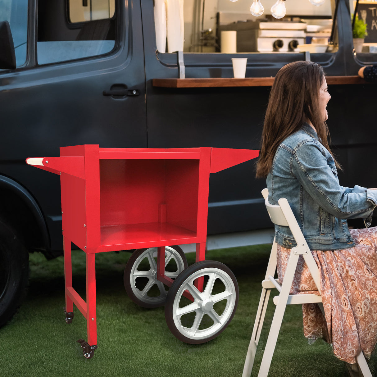 Carrinho de máquina de pipoca KuKoo