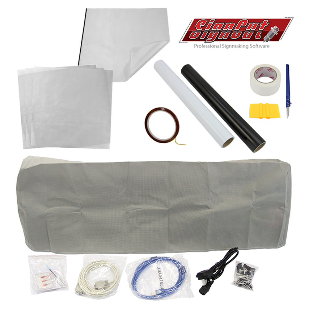 Prensa térmica de 38 cm x 38 cm com plotter de corte de vinil de 720 mm