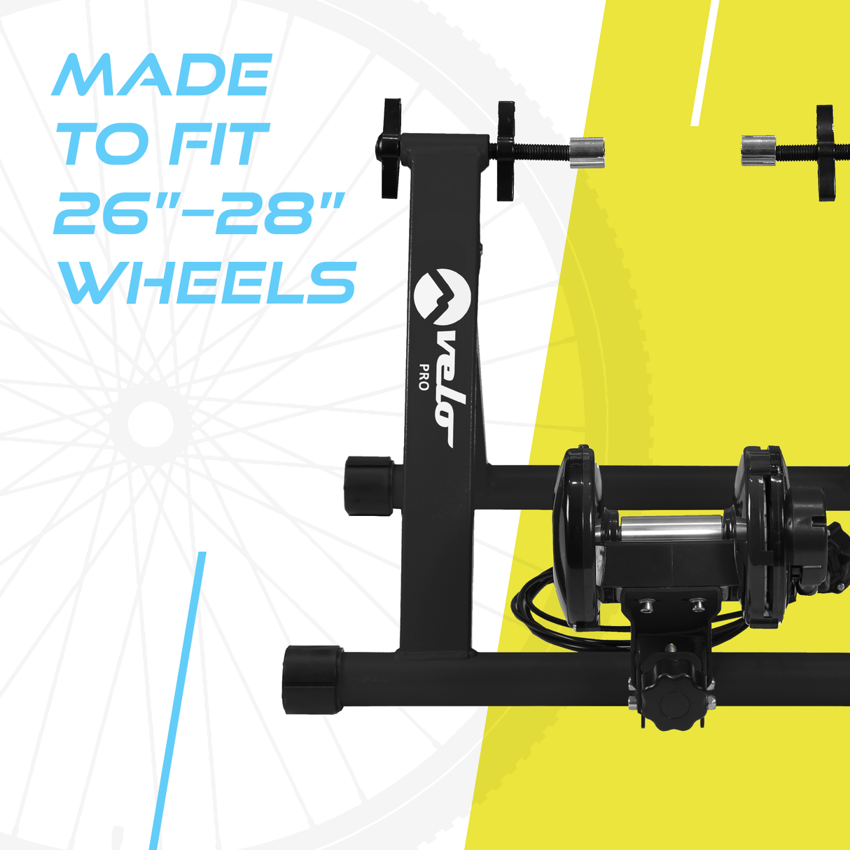 Velo Pro Treinador Turbo Magnético Prateado