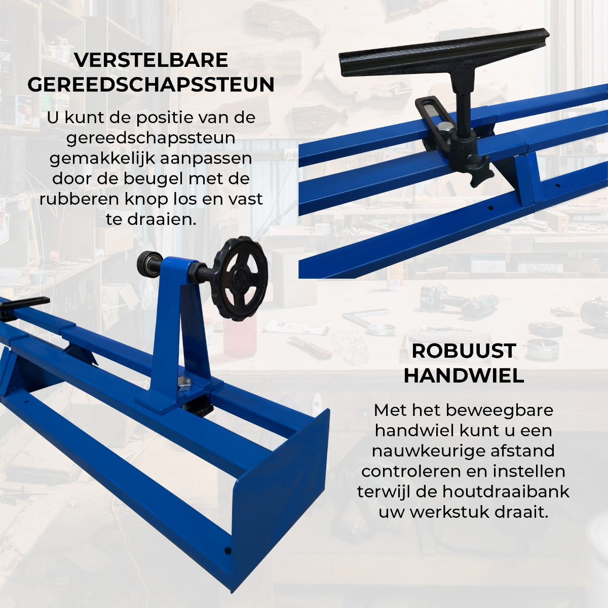 Torno de madeira para entusiastas do faça vocé mesmo