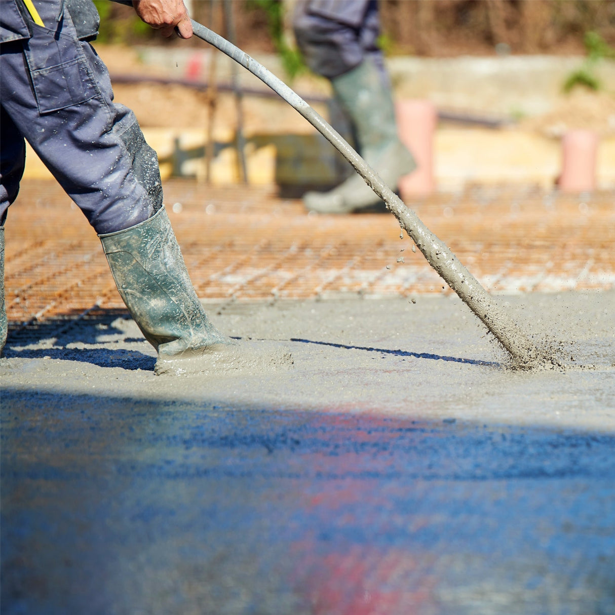 Vibrador de Concreto e Concreto T-Mech 1100W