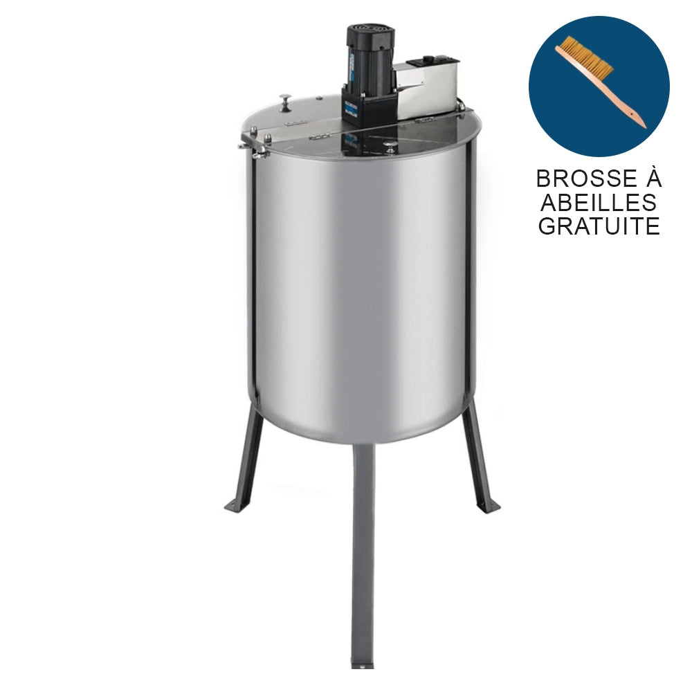 Extrator elétrico de mel com 4 estruturas de aço inoxidá vel | 140W 220V