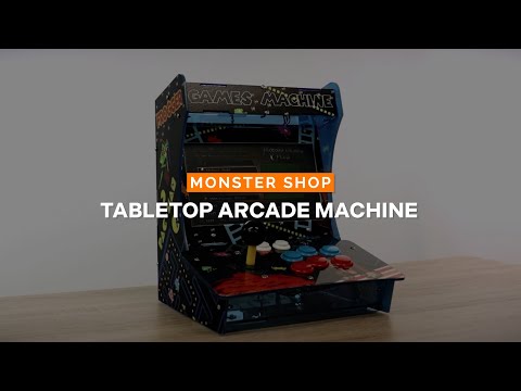 Mini má quina de jogos arcade com 1299 videogames