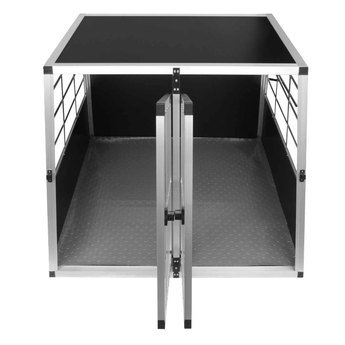 Gaiola para carro para animais de estimação - portas duplas grandes