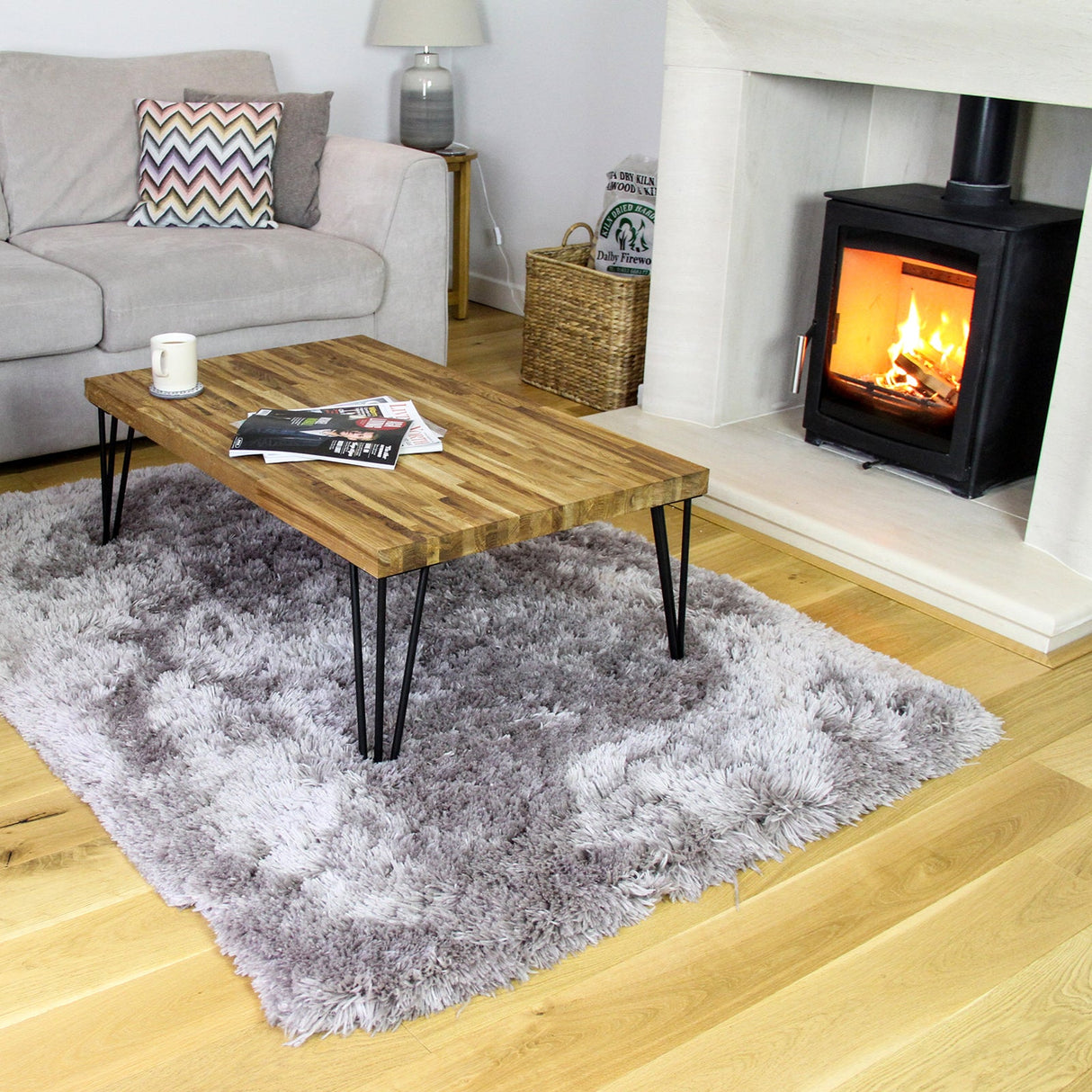 4 Pernas de Garfo Pernas de SkiSki 71cm Aço Preto 3 Dentes 12mm