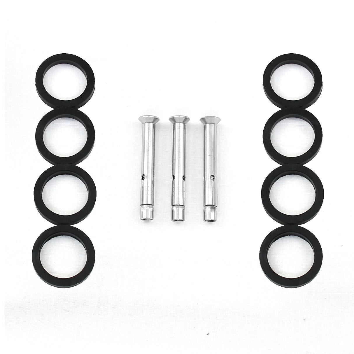 Poste de aço inoxidá vel escovado 90cm da extremidade da escada da balaustrada do metal