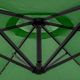 Guarda-chuva Cantilever 3m com Luzes LED - Verde