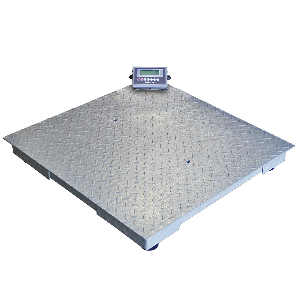 Painel LCD 3000kg Balança industrial multifuncional 120x120cm palete