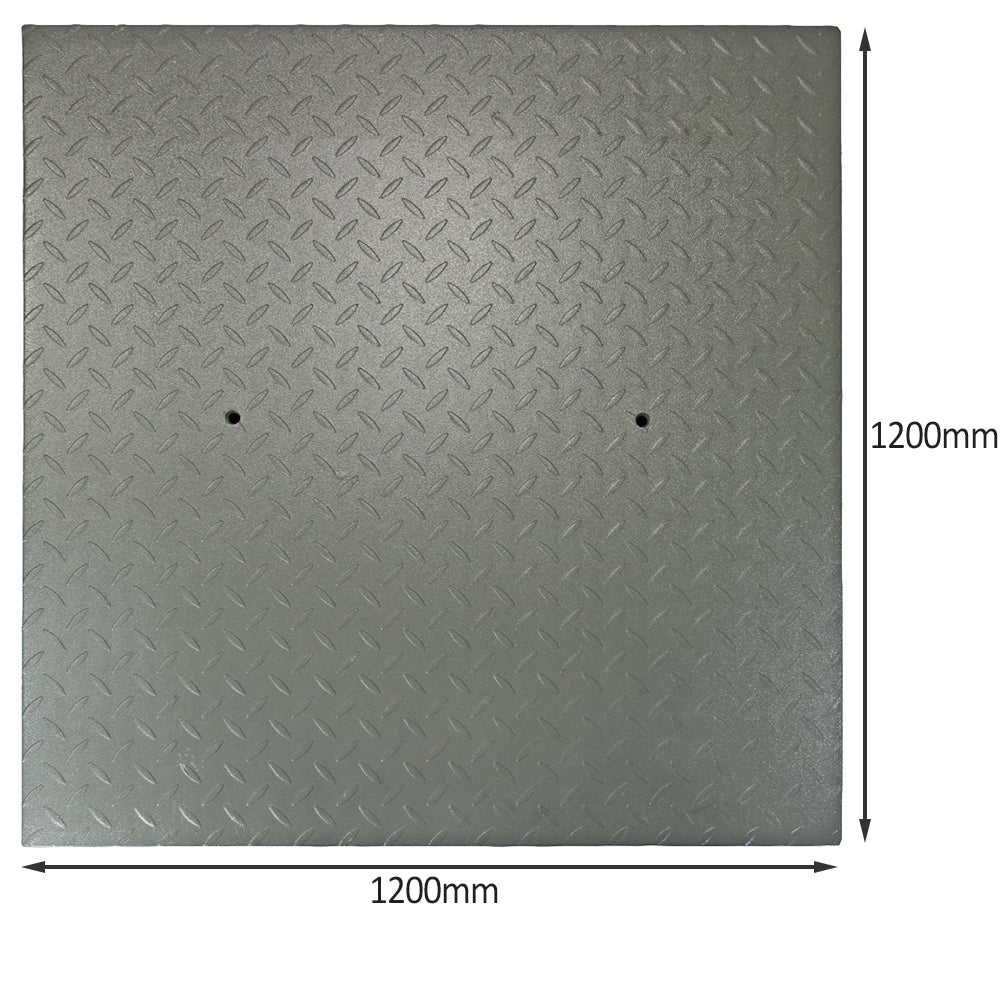 Painel LCD 3000kg Balança industrial multifuncional 120x120cm palete
