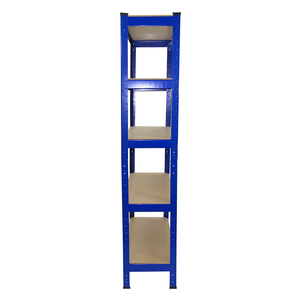 5x Prateleiras 1xWorkbench Banco de armazenamento de aço sem parafusos Estantes de garagem DM