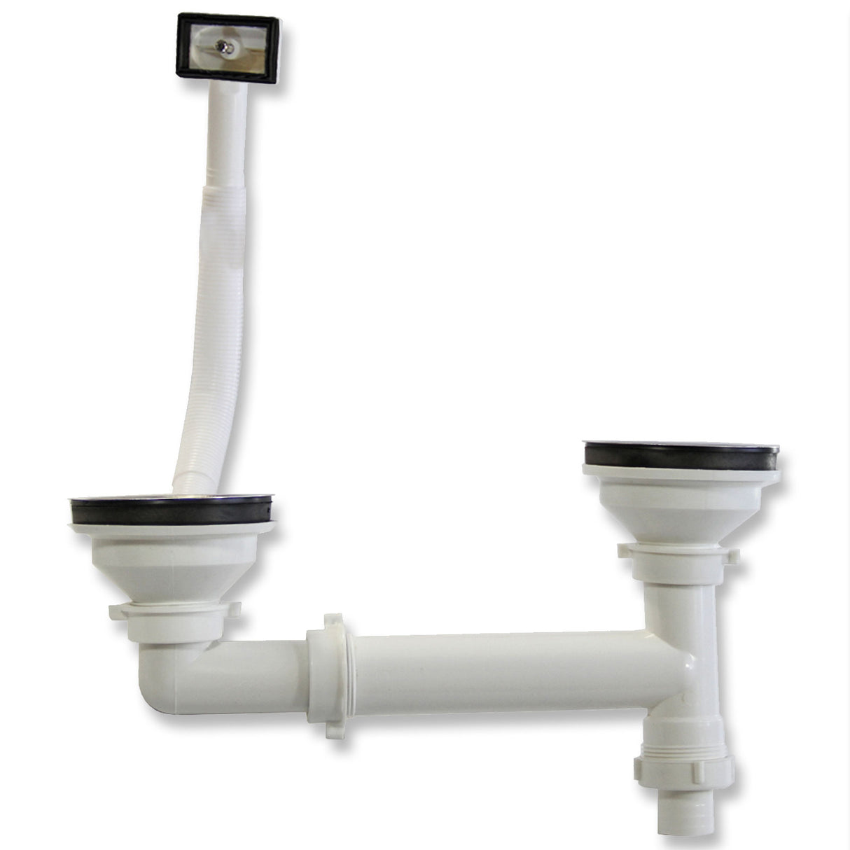 Pia de aço Kukoo e torneira Rainbow