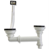 Pia de aço Kukoo e torneira Rainbow