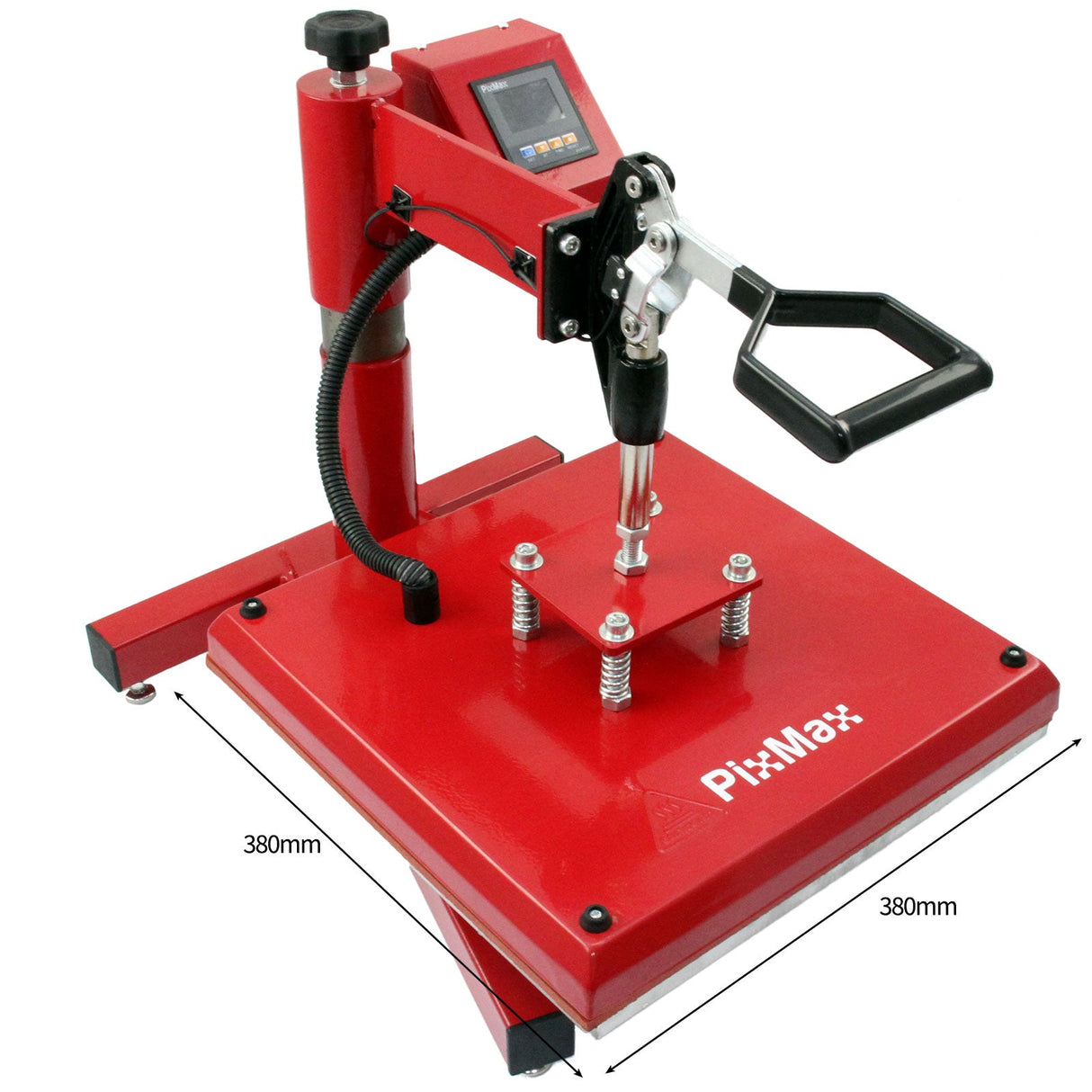 Prensa térmica oscilante PixMax 38 cm, cortador de vinil, impressora, Power Pack