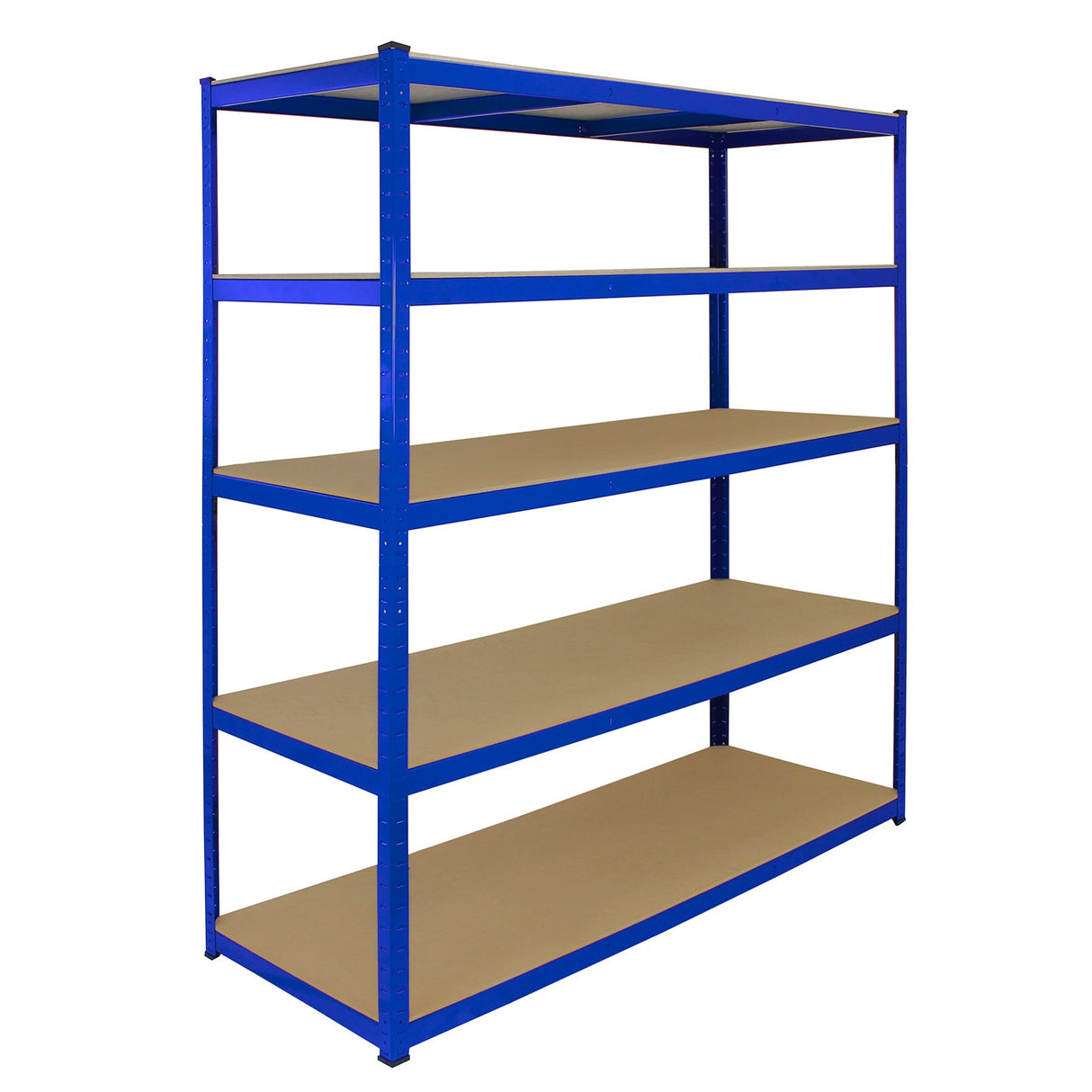 Estante de aço inoxidá vel azul T-Rax 160cm x 60cm x 180cm
