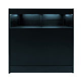Balcão Comercial com Luz LED B900 – Preto