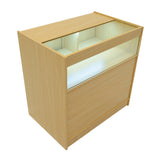 Balcão Comercial com Luz LED B900 – cor Maple