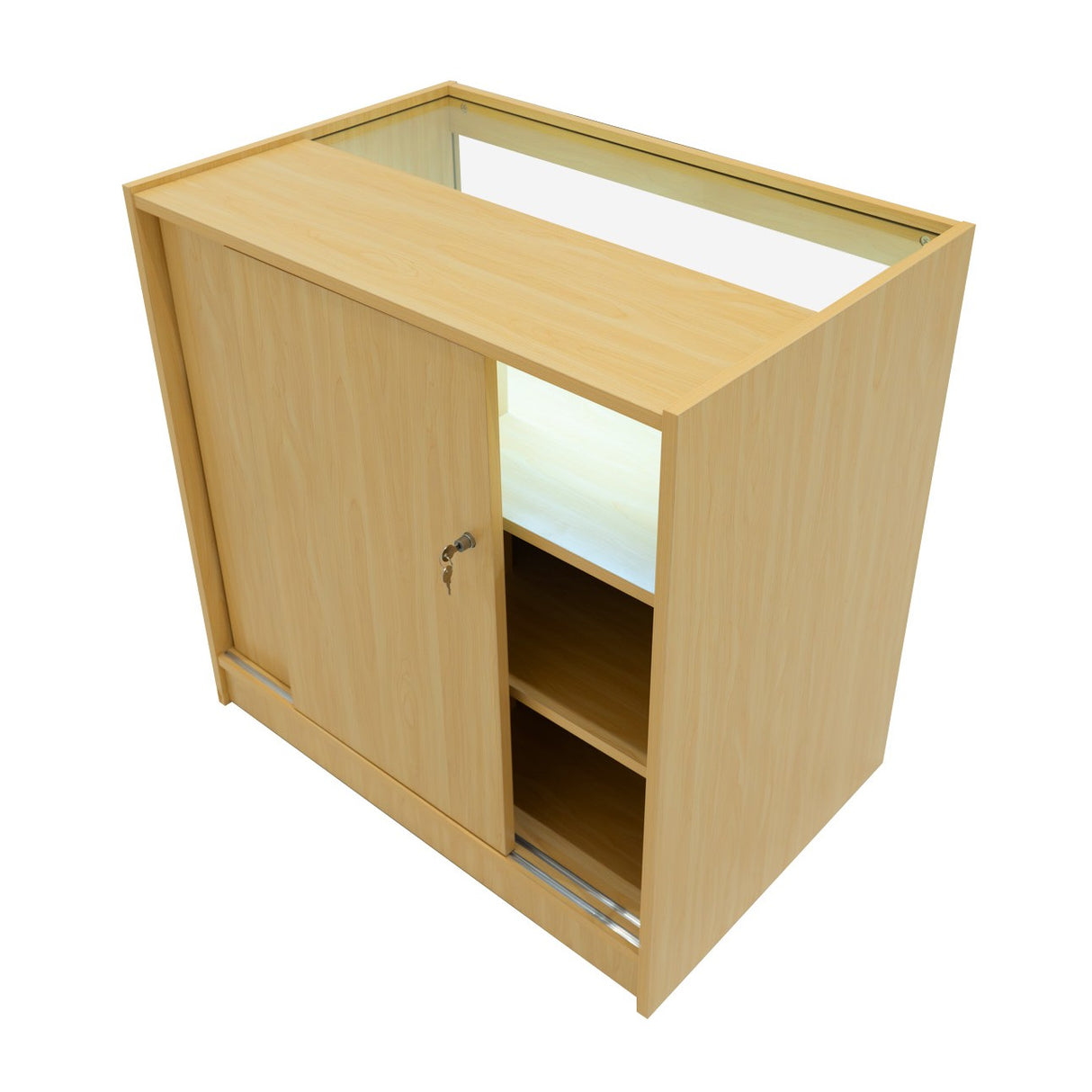 Balcão Comercial com Luz LED B900 – cor Maple