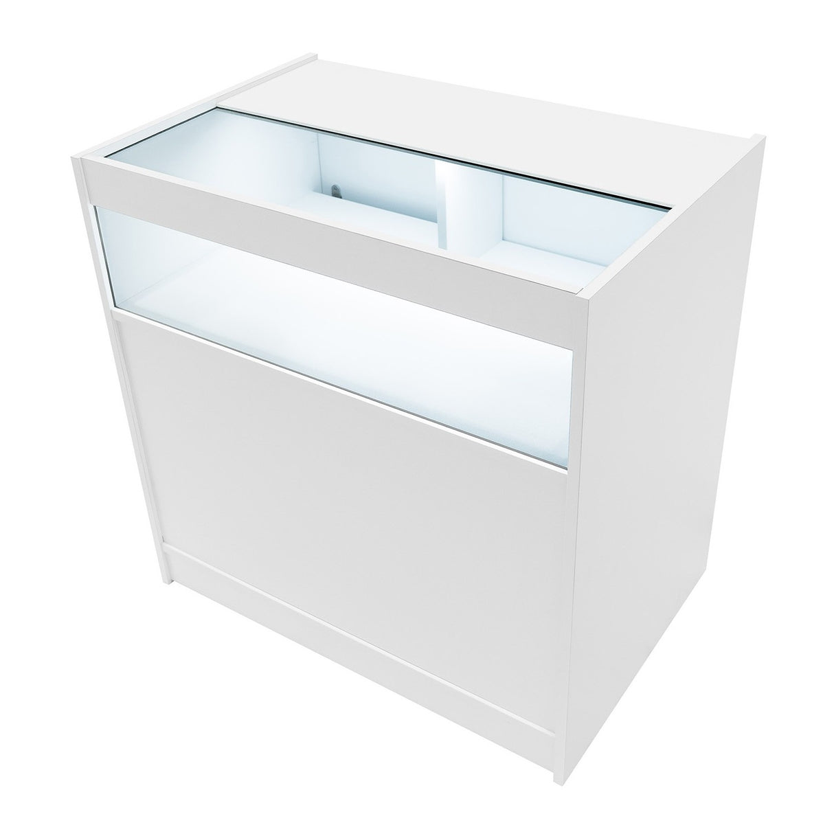 Balcão Comercial com Luz LED B900 – Branco