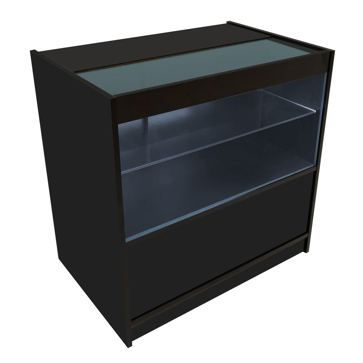 Balcão Comercial com Luz LED C900 – Preto