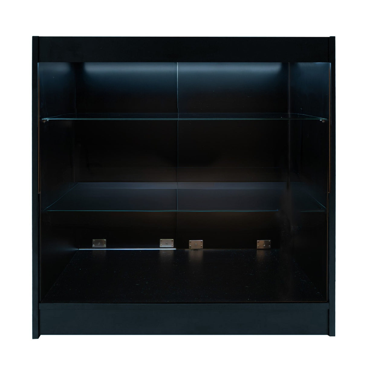 Balcão Comercial com Luz LED K900 – Preto