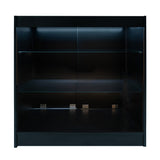Balcão Comercial com Luz LED K900 – Preto