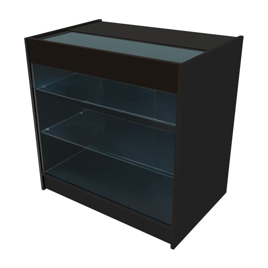 Balcão Comercial com Luz LED K900 – Preto