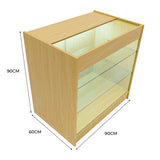 Balcão Comercial com Luz LED K900 – cor Maple