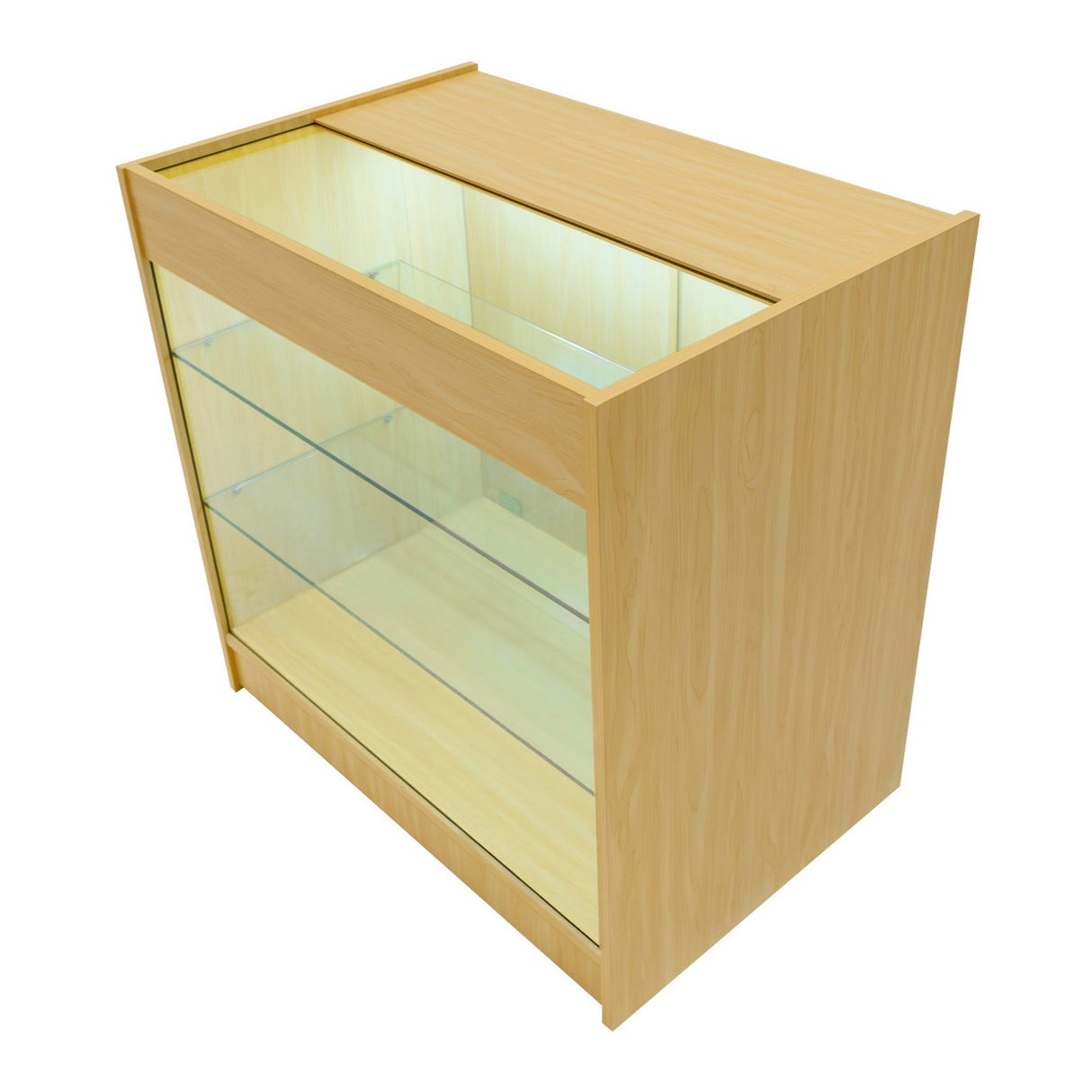 Balcão Comercial com Luz LED K900 – cor Maple