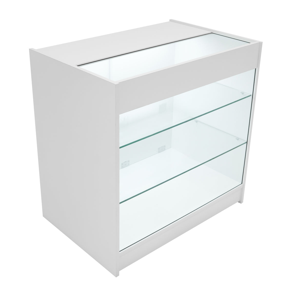 Balcão Comercial com Luz LED K900 – Branco