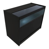 Balcão Comercial com Luz LED B1200 – Preto
