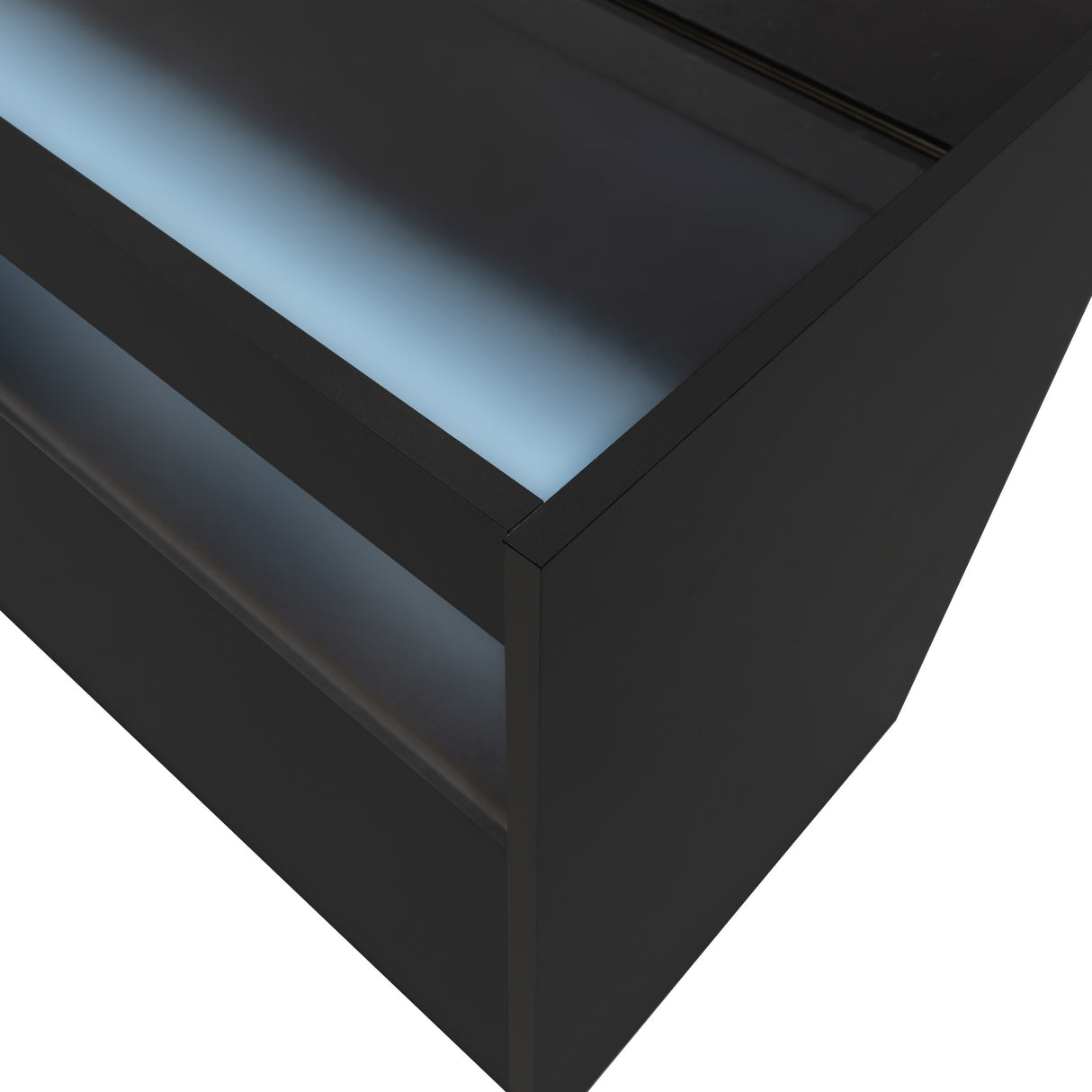 Balcão Comercial com Luz LED B1200 – Preto