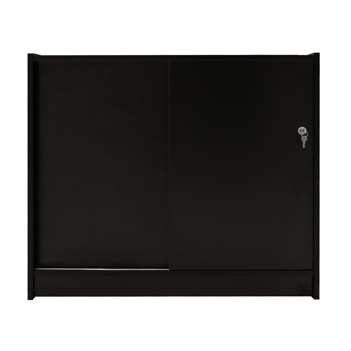 Balcão Comercial com Luz LED B1200 – Preto