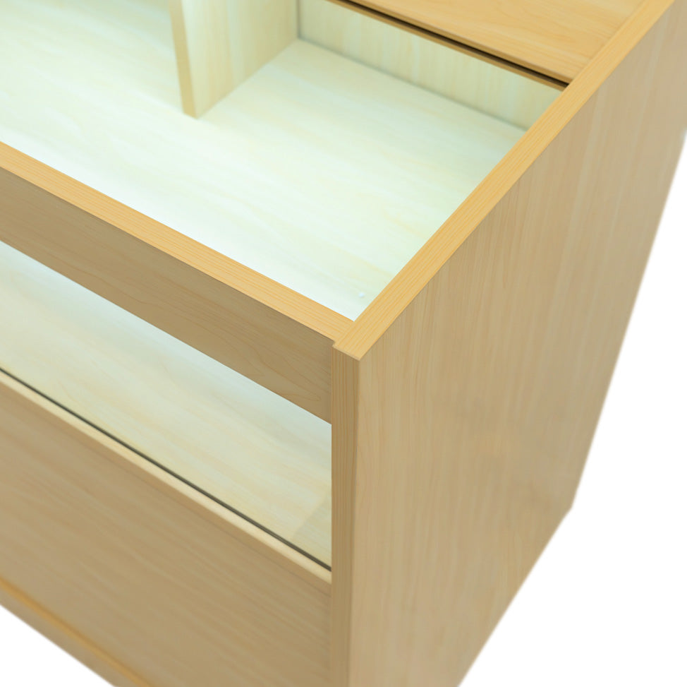 Balcão Comercial com Luz LED B1200 – cor Maple