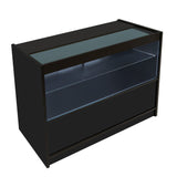 Balcão Comercial com Luz LED C1200 – Preto