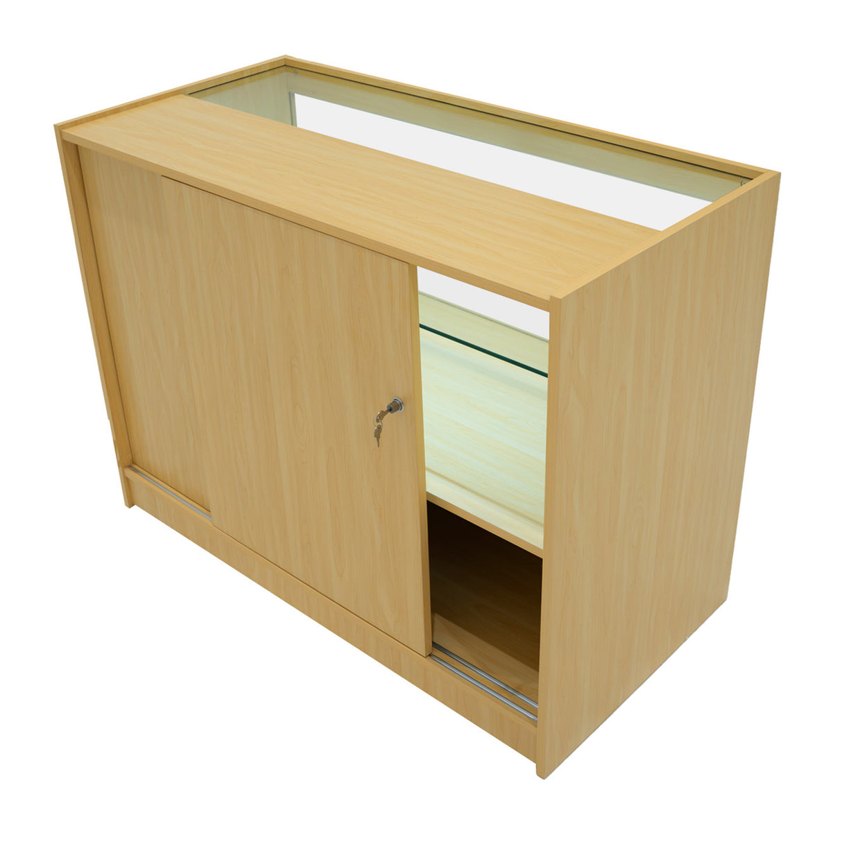 Balcão Comercial com Luz LED C1200 – Maple