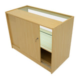 Balcão Comercial com Luz LED C1200 – Maple