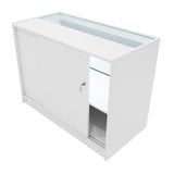 Balcão Comercial com Luz LED C1200 – Branco