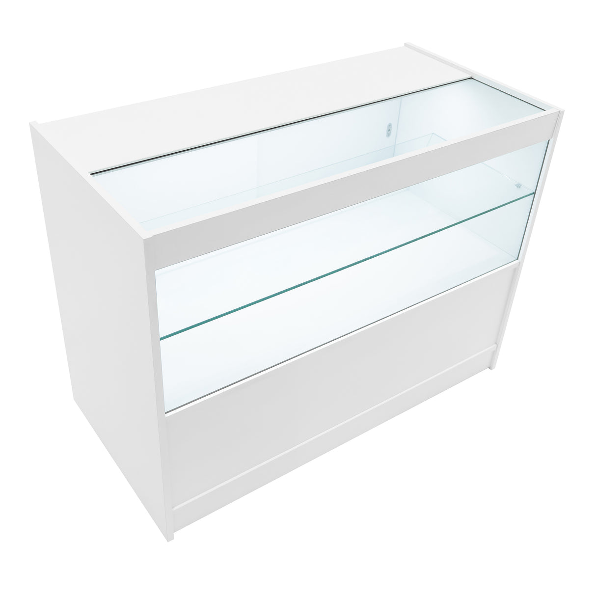 Balcão Comercial com Luz LED C1200 – Branco