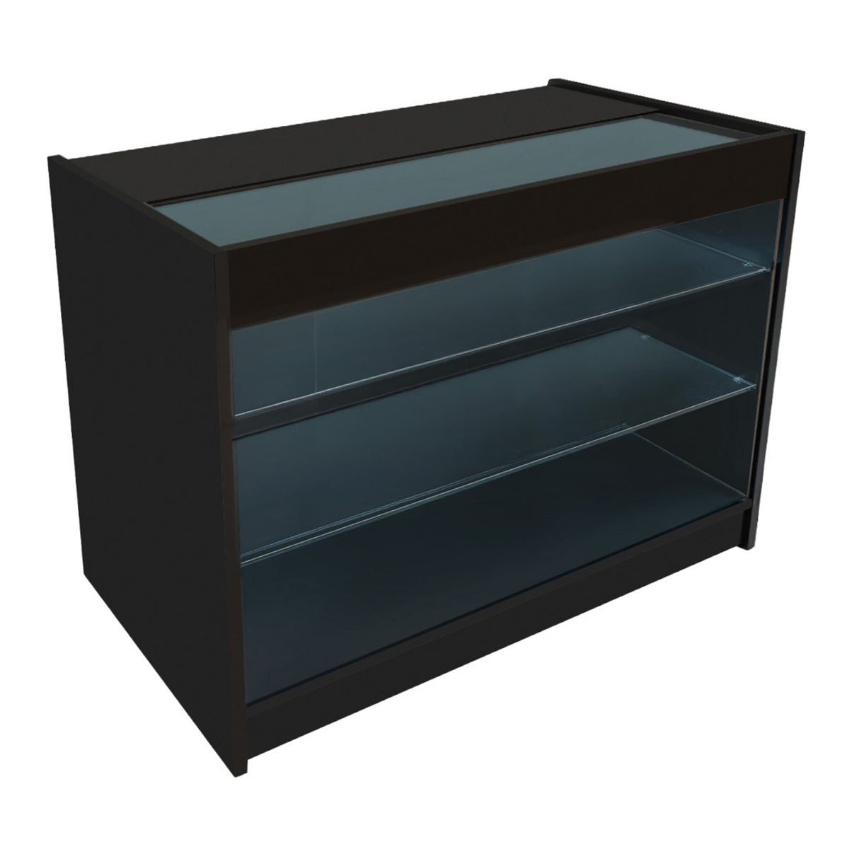 Balcão Comercial com Luz LED K1200 – Preto