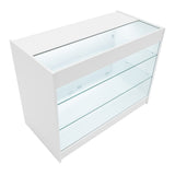 Balcão Comercial com Luz LED K1200 – Branco